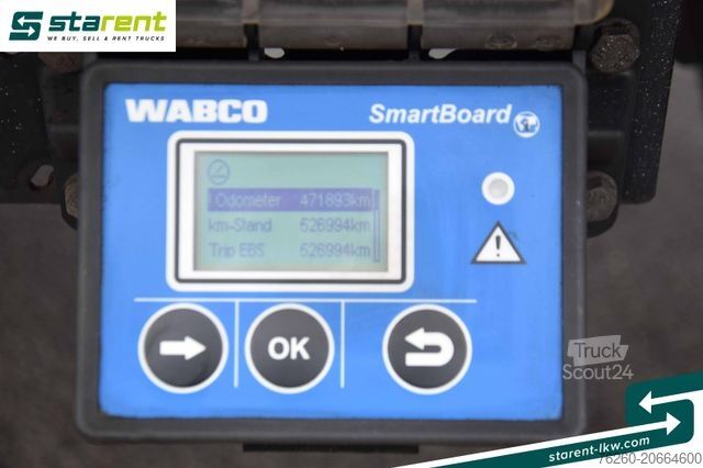 Kutu dorse KRONE Kleider-Trockenfrachtkoffer Wabco Liftachse BPW