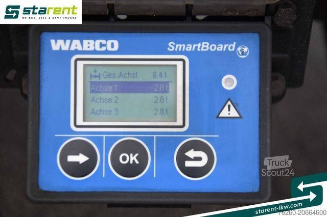 Kutu dorse KRONE Kleider-Trockenfrachtkoffer Wabco Liftachse BPW