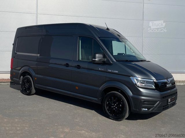 Furgone a tetto alto MAN TGE 3.200 L3H3 Kasten 4x4 CAMPER DREHSITZE AHK