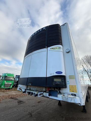 Kühlauflieger SCHMITZ CARGOBULL SKO 20 LBW*Carrier Vector1850*Trennwand*SAF*Lenk