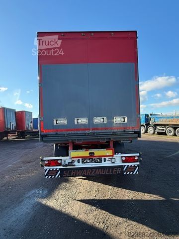 Atvērtā puspiekabe SCHWARZMÜLLER Bordwänd*Rungen*2xLenk*Lift*Rostfrei*ausziehbar