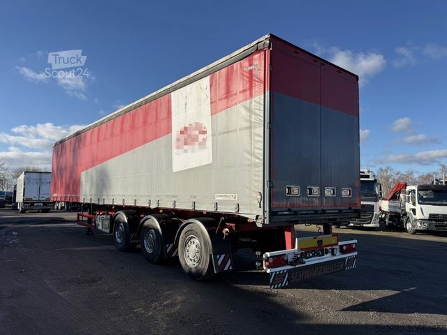 Atvērtā puspiekabe SCHWARZMÜLLER Bordwänd*Rungen*2xLenk*Lift*Rostfrei*ausziehbar