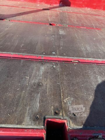 Atvērta puspiekabe ar tentu SCHWARZMÜLLER Bordwänd*Rungen*2xLenk*Lift*Rostfrei*ausziehbar