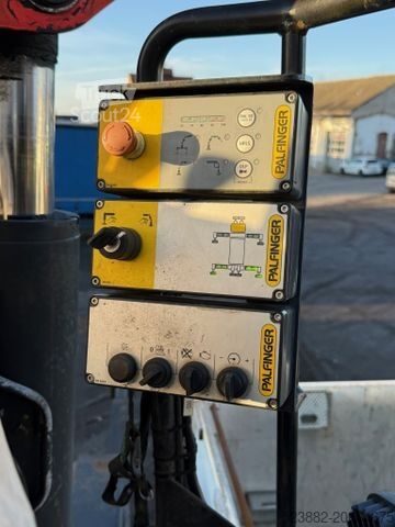 Automobilis ar plakanu platformu MERCEDES-BENZ Actros 2544 6x2*Lift-Lenk*AHK*Palfinger PK21001L