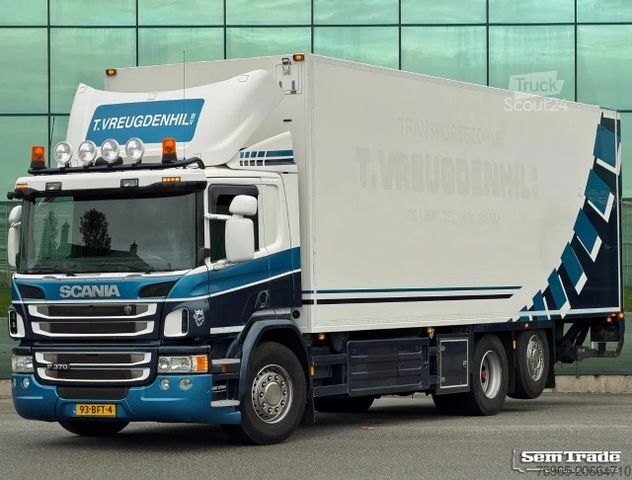 Koelwagen SCANIA P370 VAN BEURDEN ISOLATED BOX THERMO KING TAIL L