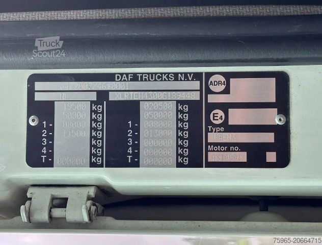 Standartinis vilkikas DAF XF 480 EURO 6 FT SSC 2X TANKS 725.000 KM NL-TRUC