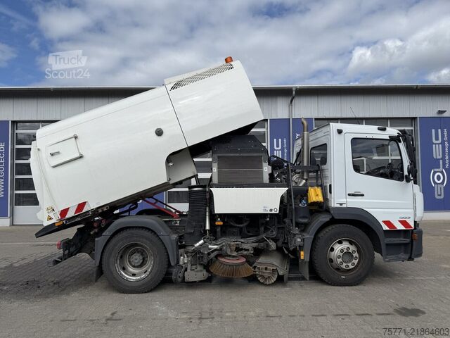 Ielu tīrīšanas mašīna Mercedes-Benz ATEGO 1323 4x3 EURO6 ZAMIATARKA BUCHER CITYFANT...
