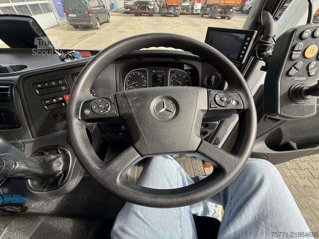 Zamiatarka Mercedes-Benz ATEGO 1323 4x3 EURO6 ZAMIATARKA BUCHER CITYFANT...