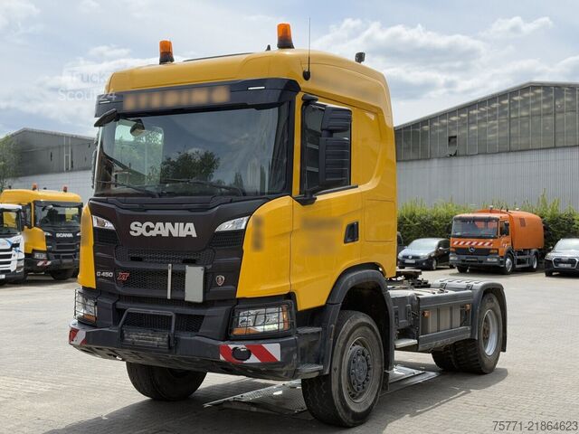 Scania G450 XT 4x4 EURO6 CIĄGNIK SIODŁOWY Z HYDRAULIKĄ WYWROTU truck tractor Scania G450 XT 4x4 EURO6 CIĄGNIK SIODŁOWY Z HYDRAULIKĄ...