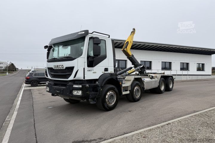 Abrollkipper Iveco 340T45 Trakker 8x4 Palfinger / Swiss-Vehicle