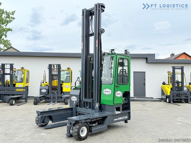 4-Wege-Gabelstapler Combilift C4000 / GAS / 9300MM / FREE-LIFT / CABIN