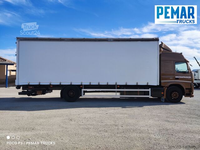 Camión plataforma con toldo VOLVO FM 410 4X2 TAUTLINER