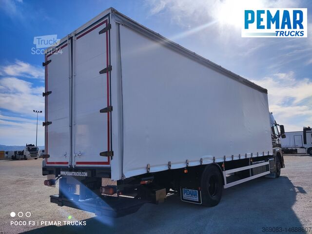 Camión plataforma con toldo VOLVO FM 410 4X2 TAUTLINER