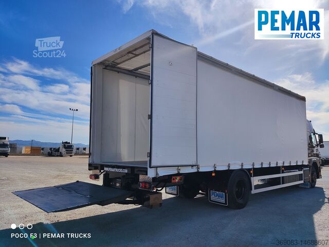 Camión plataforma con toldo VOLVO FM 410 4X2 TAUTLINER