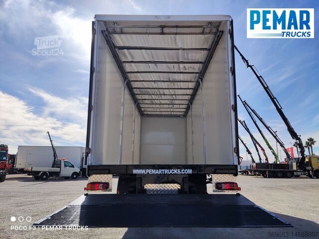 Camión plataforma con toldo VOLVO FM 410 4X2 TAUTLINER