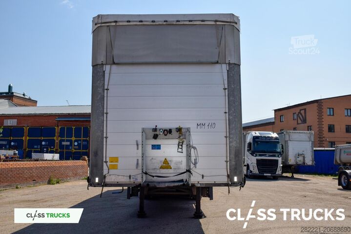 Offener Sattelanhänger mit Plane SCHMITZ CARGOBULL SCS24/L Varios