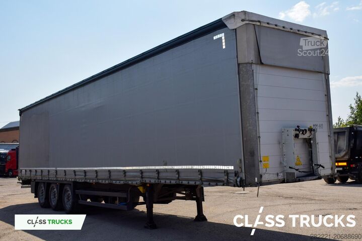Offener Sattelanhänger mit Plane SCHMITZ CARGOBULL SCS24/L Varios