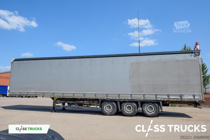 Offener Sattelanhänger mit Plane SCHMITZ CARGOBULL SCS24/L Varios