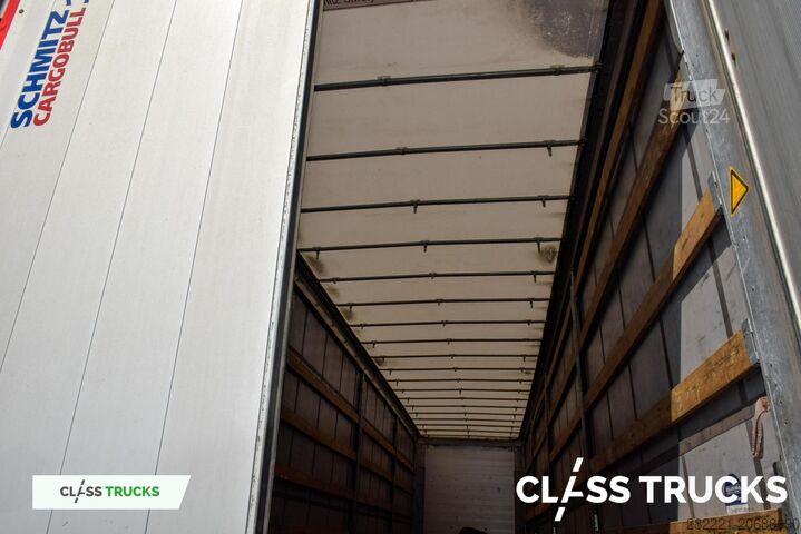 Offener Sattelanhänger mit Plane SCHMITZ CARGOBULL SCS24/L Varios