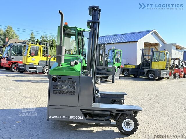 Four-way forklift Combilift C3500 DIESEL DUPLEX 4100 FREE LIFT CABIN
