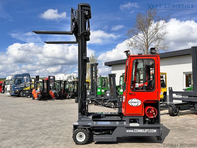 4-way forklift truck Combilift C4000 / GAS / TRIPLEX / 9300MM /LIKE NEW