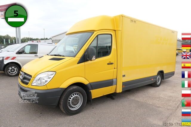 Kasa kamyoneti mercedes-benz SPRINTER 310 CDI MAXI EURO-5 KOFFER REGALE KAMERA DURCHGANG