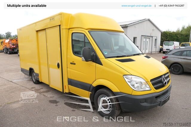 Kasa kamyoneti mercedes-benz SPRINTER 310 CDI MAXI EURO-5 KOFFER REGALE KAMERA DURCHGANG