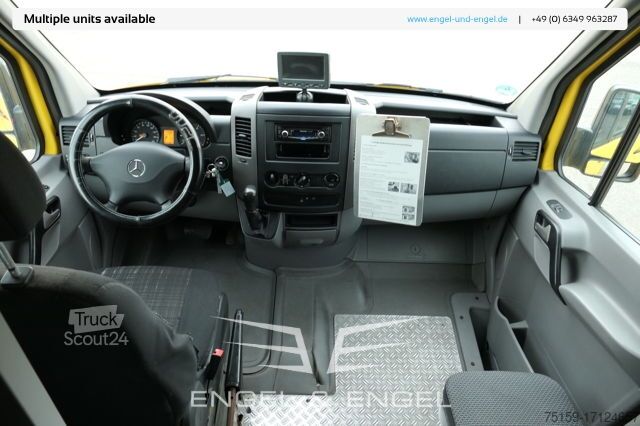Kasa kamyoneti mercedes-benz SPRINTER 310 CDI MAXI EURO-5 KOFFER REGALE KAMERA DURCHGANG