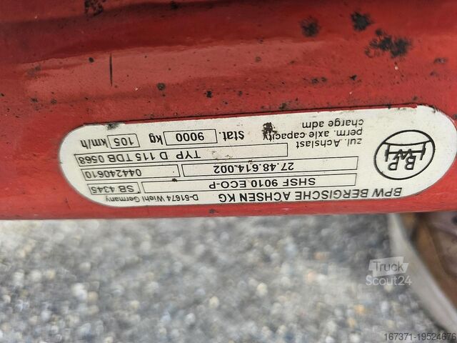 Osovina BPW SHSF 9010 ECO-P