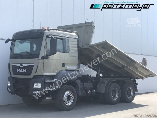 Dreiseitenkipper LKW MAN TGS 26.510 FK 6x4, Bordmatik, Klima, Intarder, Alu