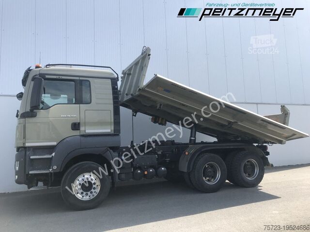Dreiseitenkipper LKW MAN TGS 26.510 FK 6x4, Bordmatik, Klima, Intarder, Alu