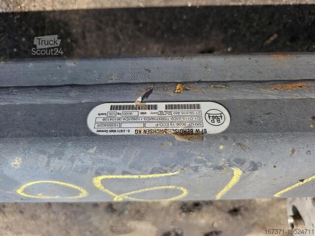 Achse BPW SKHZF 9008-15 ECO P | MEGA AXLE | DISC