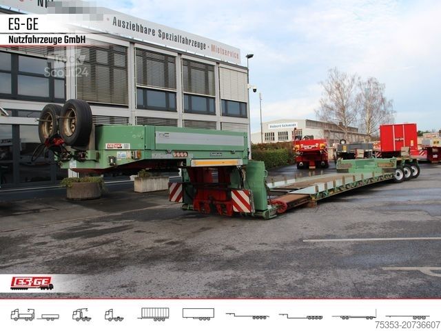 Tieflader-Sattelauflieger GOLDHOFER 3-Achs-Tiefbett 3x12 t