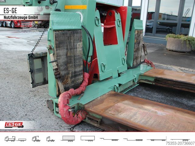 Tieflader-Sattelauflieger GOLDHOFER 3-Achs-Tiefbett 3x12 t