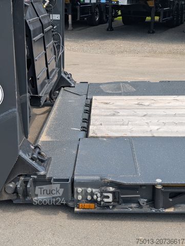 Ημιρυμουλκούμενο χαμηλής φόρτωσης DOLL 2- Achs Tiefbett Tera mit überfahrbarem Heck