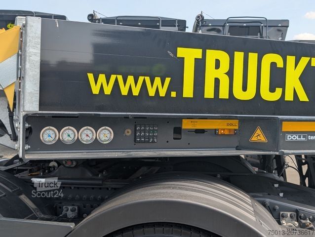 Ημιρυμουλκούμενο χαμηλής φόρτωσης DOLL 2- Achs Tiefbett Tera mit überfahrbarem Heck