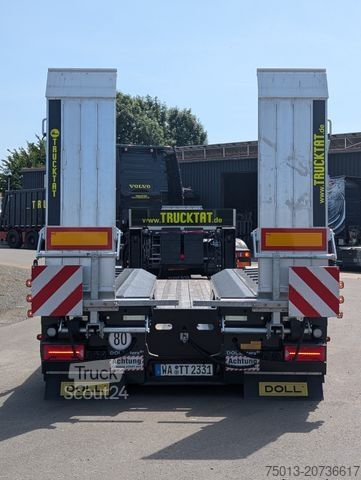 Ημιρυμουλκούμενο χαμηλής φόρτωσης DOLL 2- Achs Tiefbett Tera mit überfahrbarem Heck