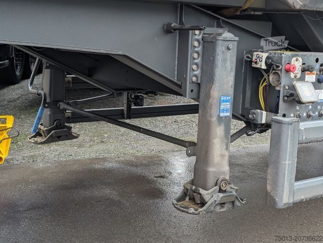 Напівпричіп-самоскид STAS HardoX Stahl 86 m³, Liftachse, ALCOA, Unfaller