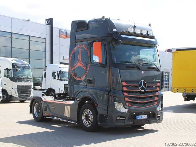Стандартний тягач MERCEDES-BENZ Actros 1863, HYDRAULIC, EURO 6, RETARDER