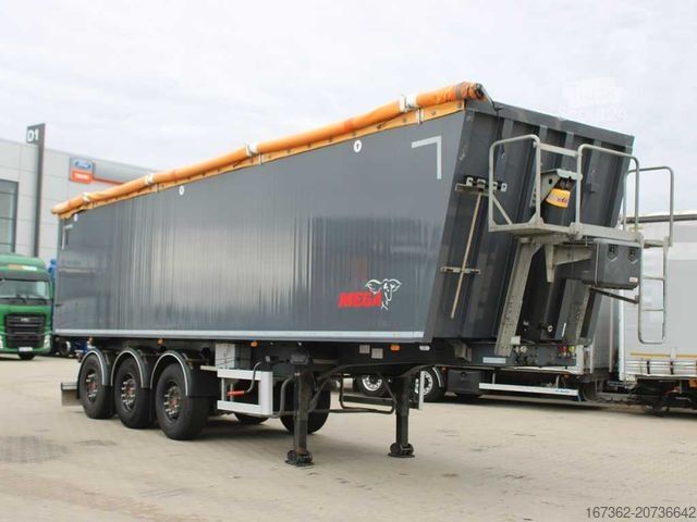 Напівпричіп-самоскид MEGA MEGA LIGHT, SAF, LIFTING AXLE