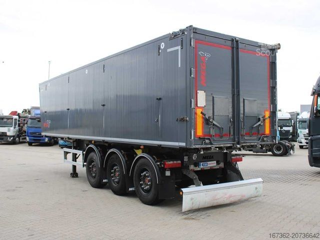 Напівпричіп-самоскид MEGA MEGA LIGHT, SAF, LIFTING AXLE