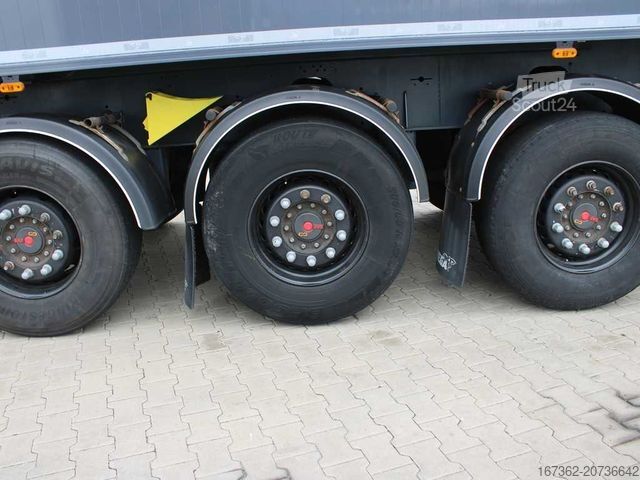 Напівпричіп-самоскид MEGA MEGA LIGHT, SAF, LIFTING AXLE