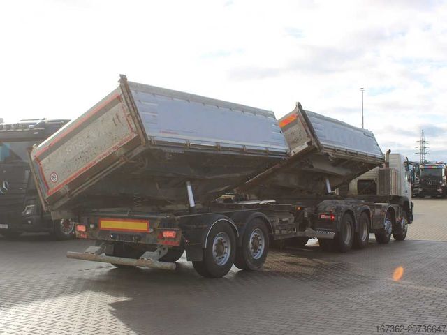 Tippbil VOLVO FM 500, EURO 6, 8X4, VEB +, THREESIDED