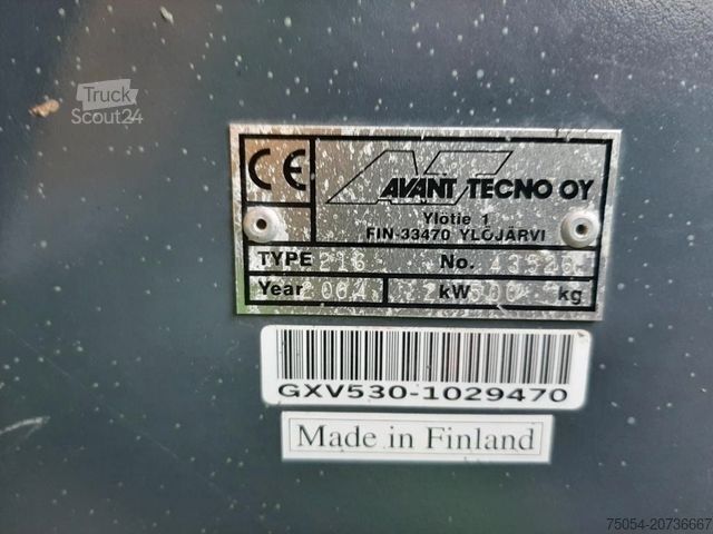 Kolový nakladač AVANT_TECNO 216