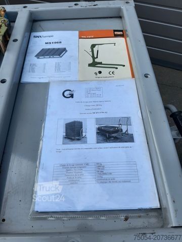 Forklift Akku Lift mit Kran