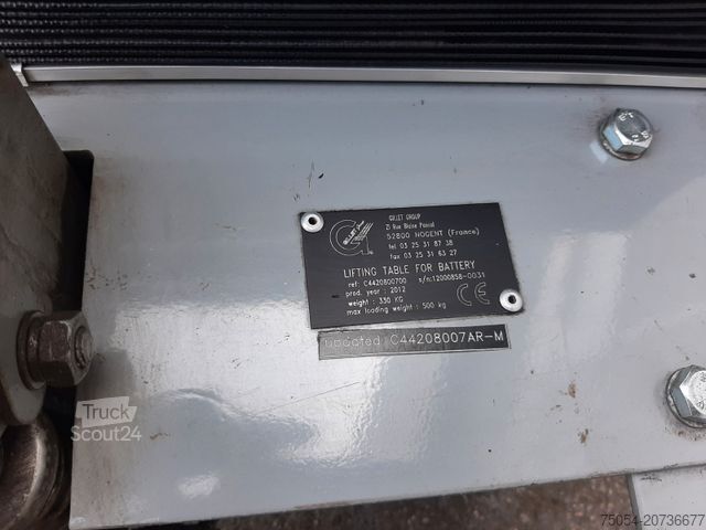 Forklift Akku Lift mit Kran