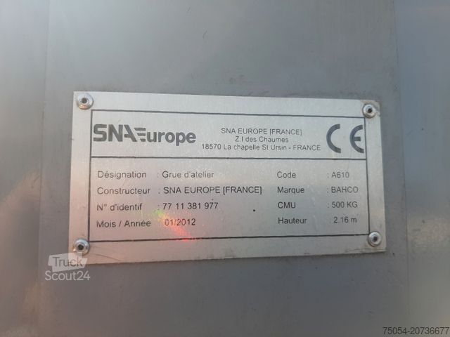 Forklift Akku Lift mit Kran