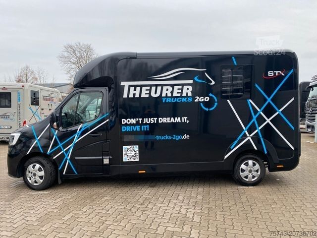 Hayvan taşıyıcı RENAULT Master STX Haras 3 sitzer