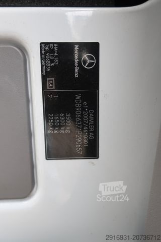 Ван с висока покривка MERCEDES-BENZ Sprinter 316 CDI 1.Hand / EXTRALANG / AHK/FN:213