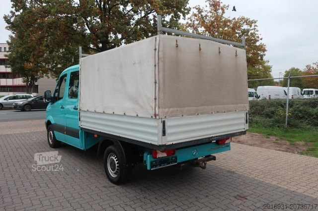 Transporter mit Pritsche & Plane MERCEDES-BENZ Sprinter Pritsche DoKa 313CDI / SHZ / FN: A28